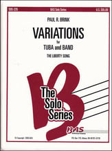Variations for Tuba and Band Concert Band sheet music cover